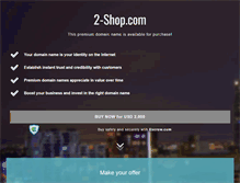 Tablet Screenshot of 2-shop.com